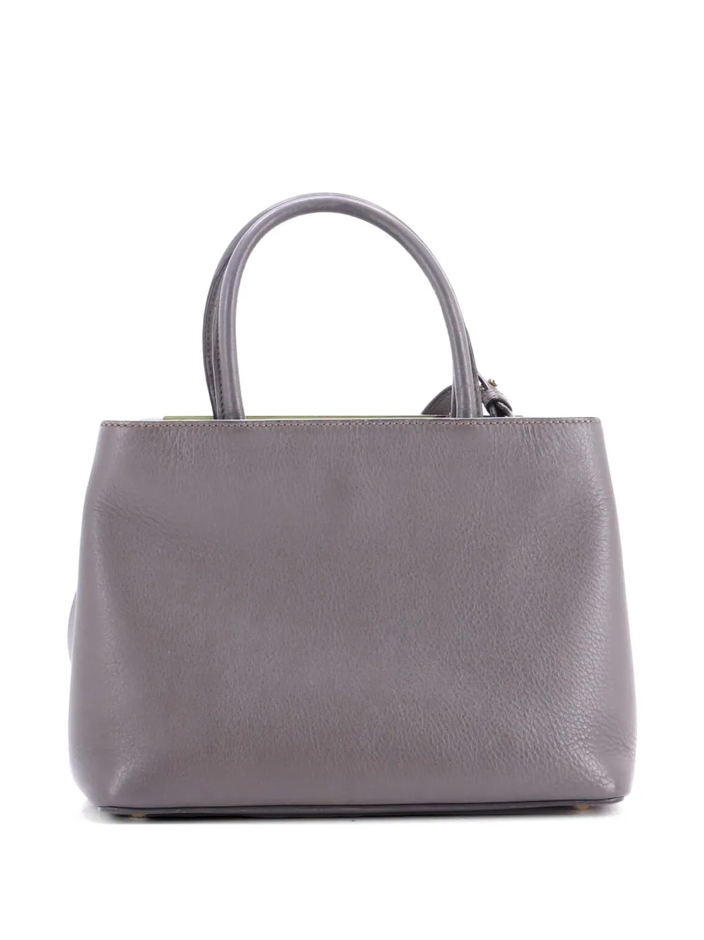 Fendi Pre-Owned 2Jours Bag Leather Petite satchel - Grigio