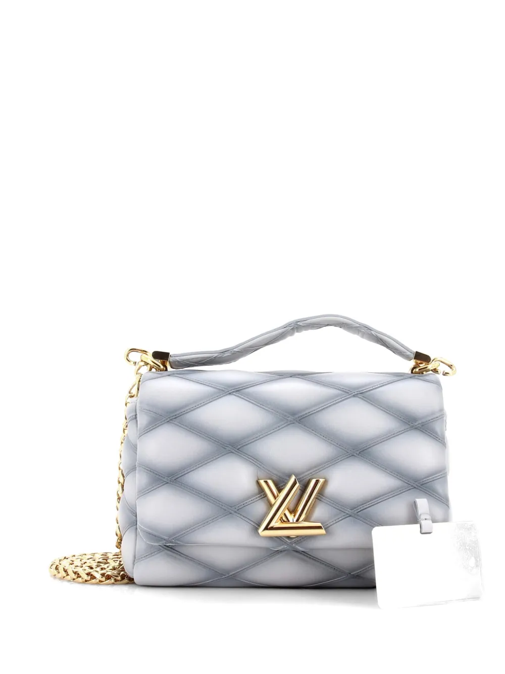 Go-14 Top Handle Nm Handbag Malletage Leather Pm Crossbody Bag