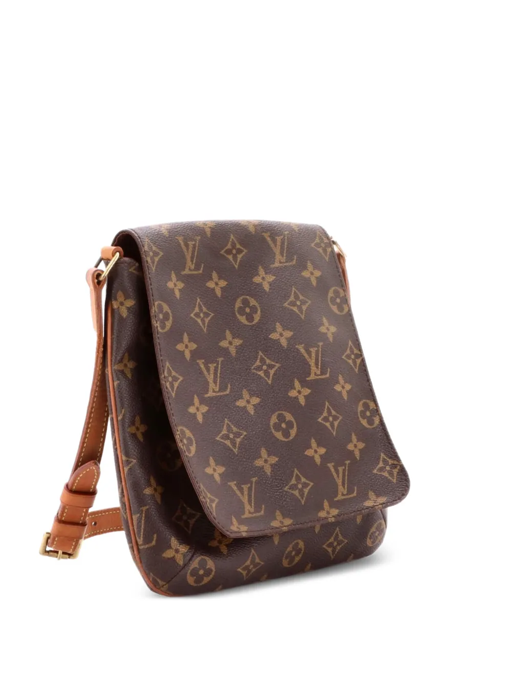 Louis Vuitton Pre-Owned Musette Salsa Handbag Monogram Canvas PM shoulder bag - Marrone
