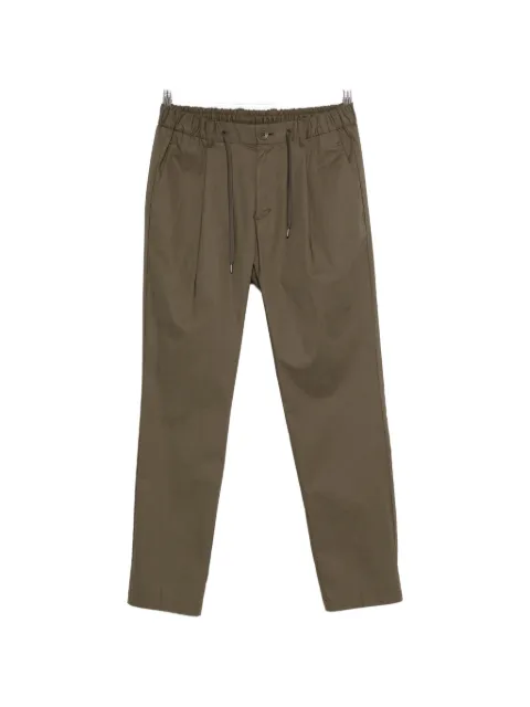 Herno drawstring pleated trousers
