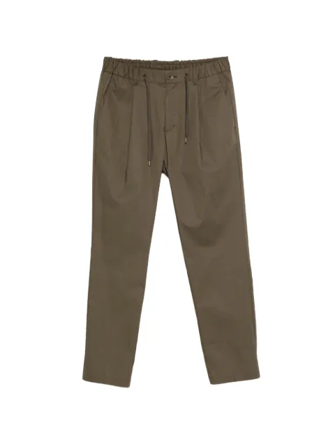 Herno drawstring pleated trousers