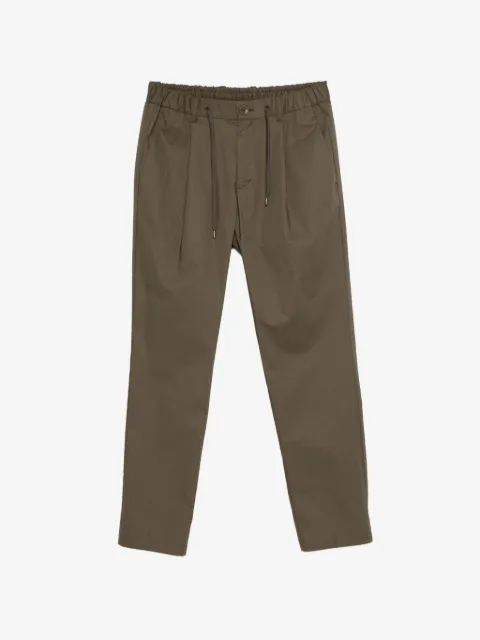 Herno drawstring pleated trousers