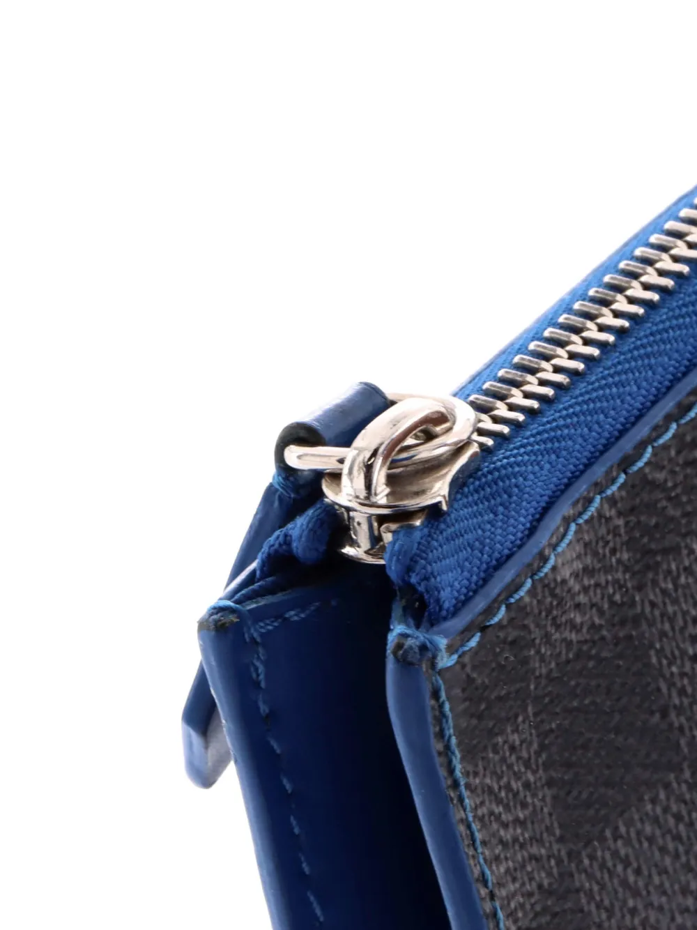 Zip Around Pochette Jour Damier Graphite Gm Clutch Bag