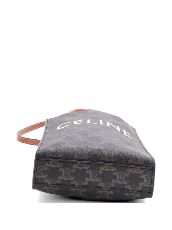Celine Pre-Owned バーティカル カバ トート トリオンフ コーテッド