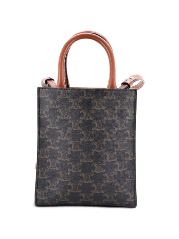 Celine Pre-Owned バーティカル カバ トート トリオンフ コーテッド