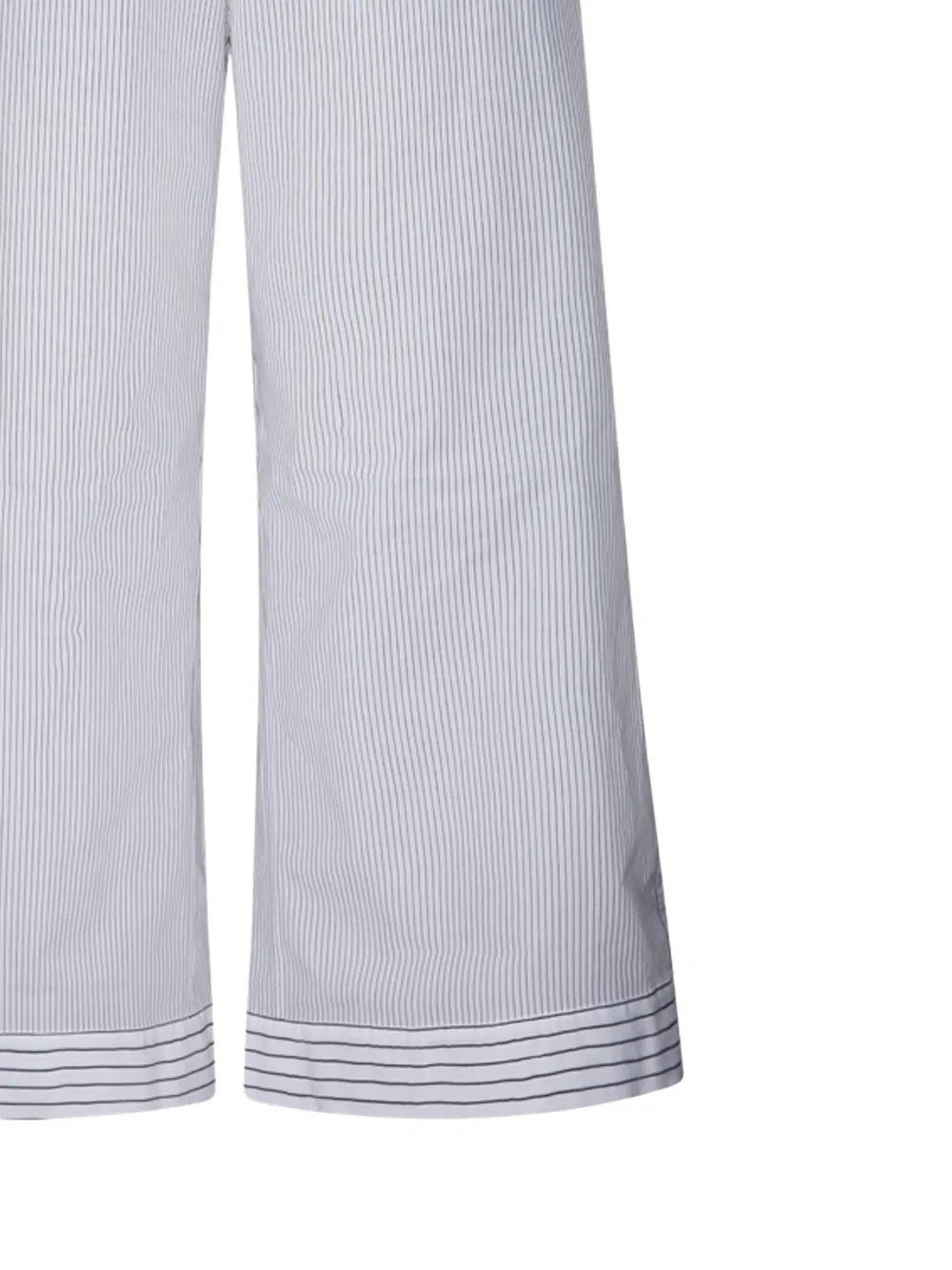 By Malene Birger Mirabello gestreepte broek Wit