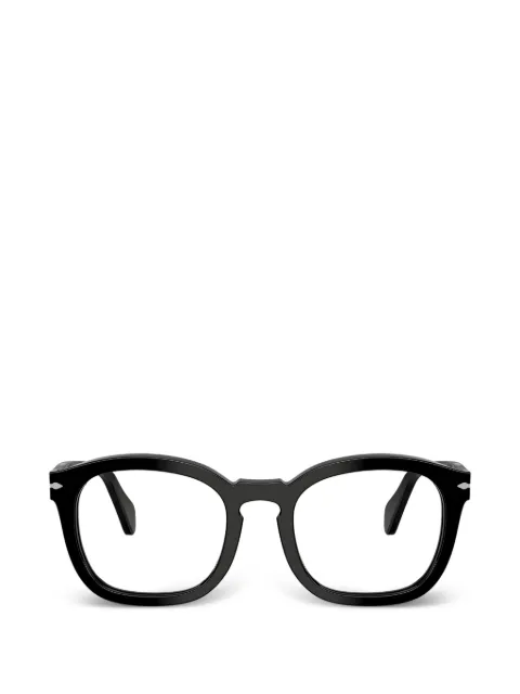 Persol arrow round-frame glasses