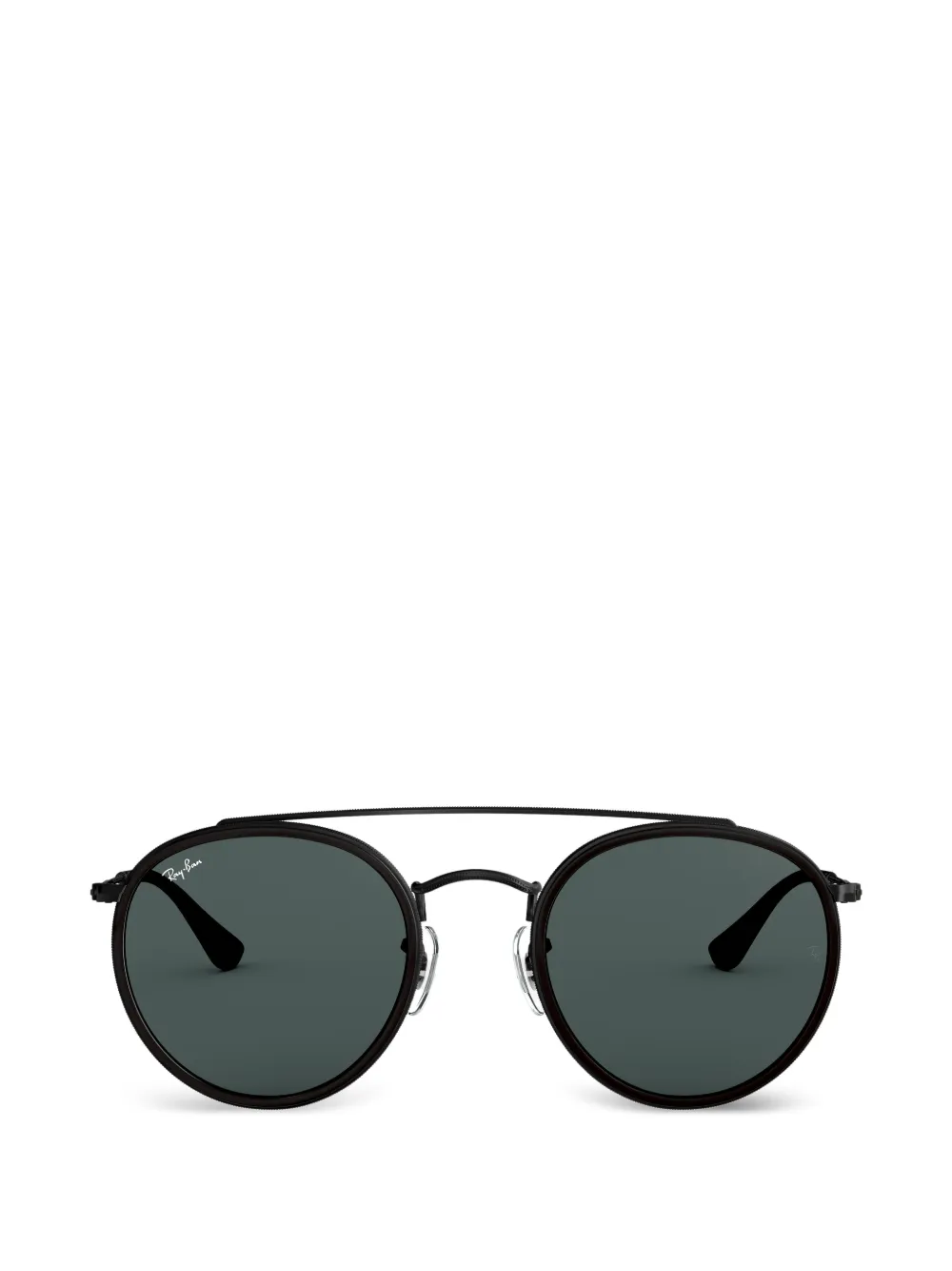 Ray-Ban round-frame double-bridge sunglasses - Nero