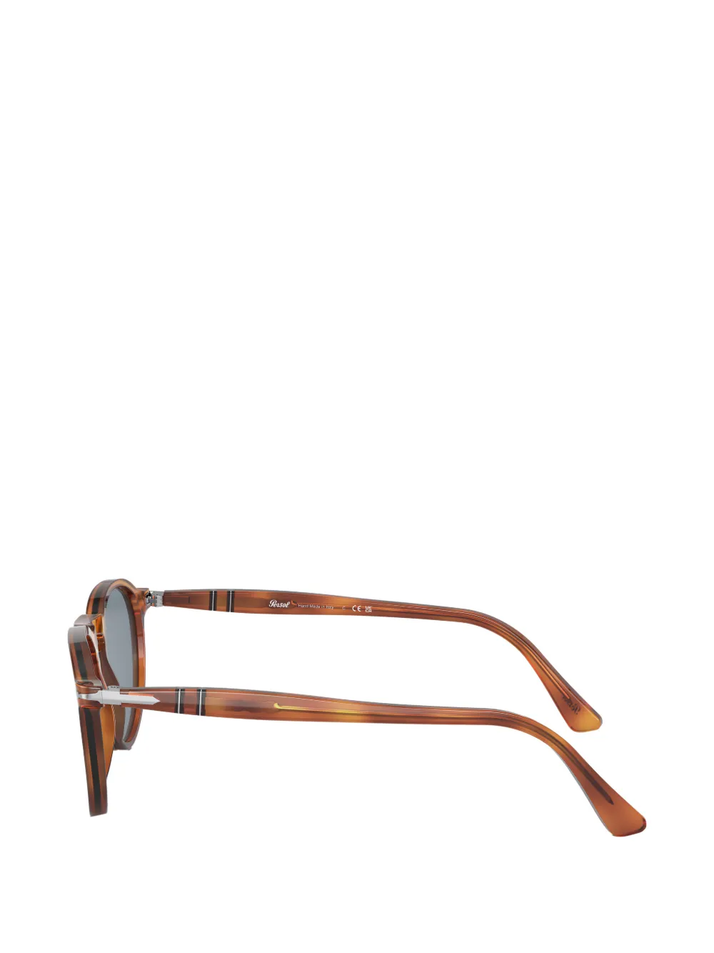 Persol Zonnebril met rond montuur Bruin