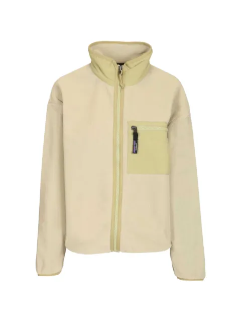 Patagonia patch-pocket fleece jacket