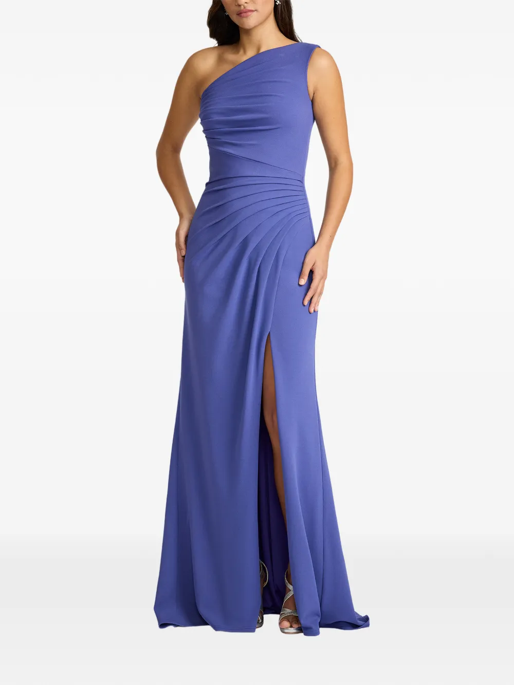 Tadashi Shoji Asymmetrische jurk Paars