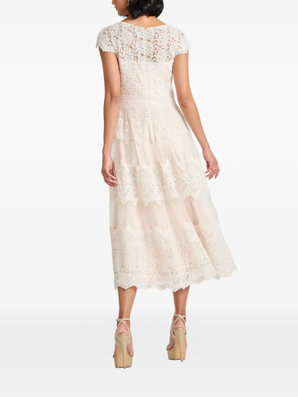 Lace Tiered Dress