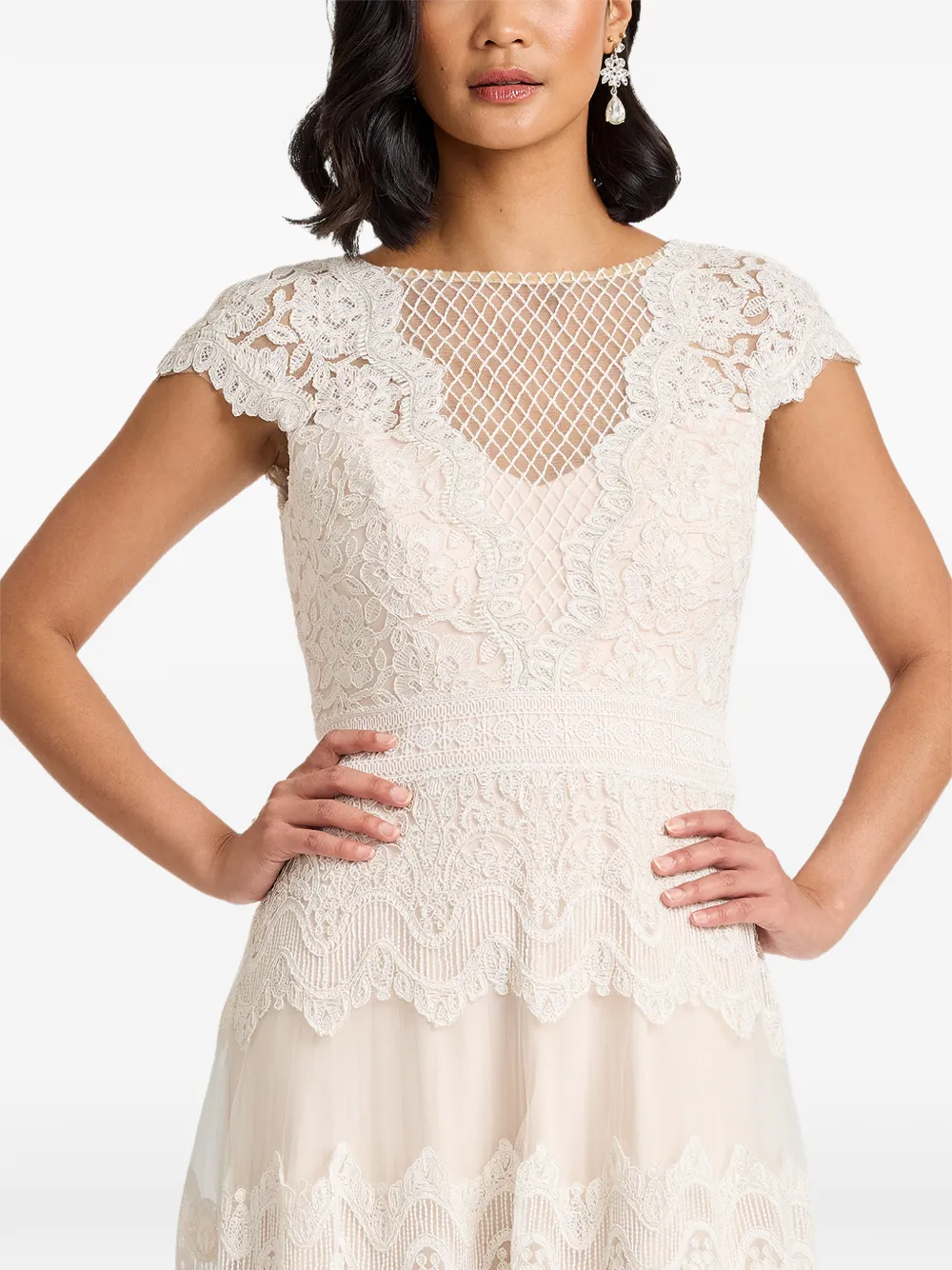 Lace Tiered Dress