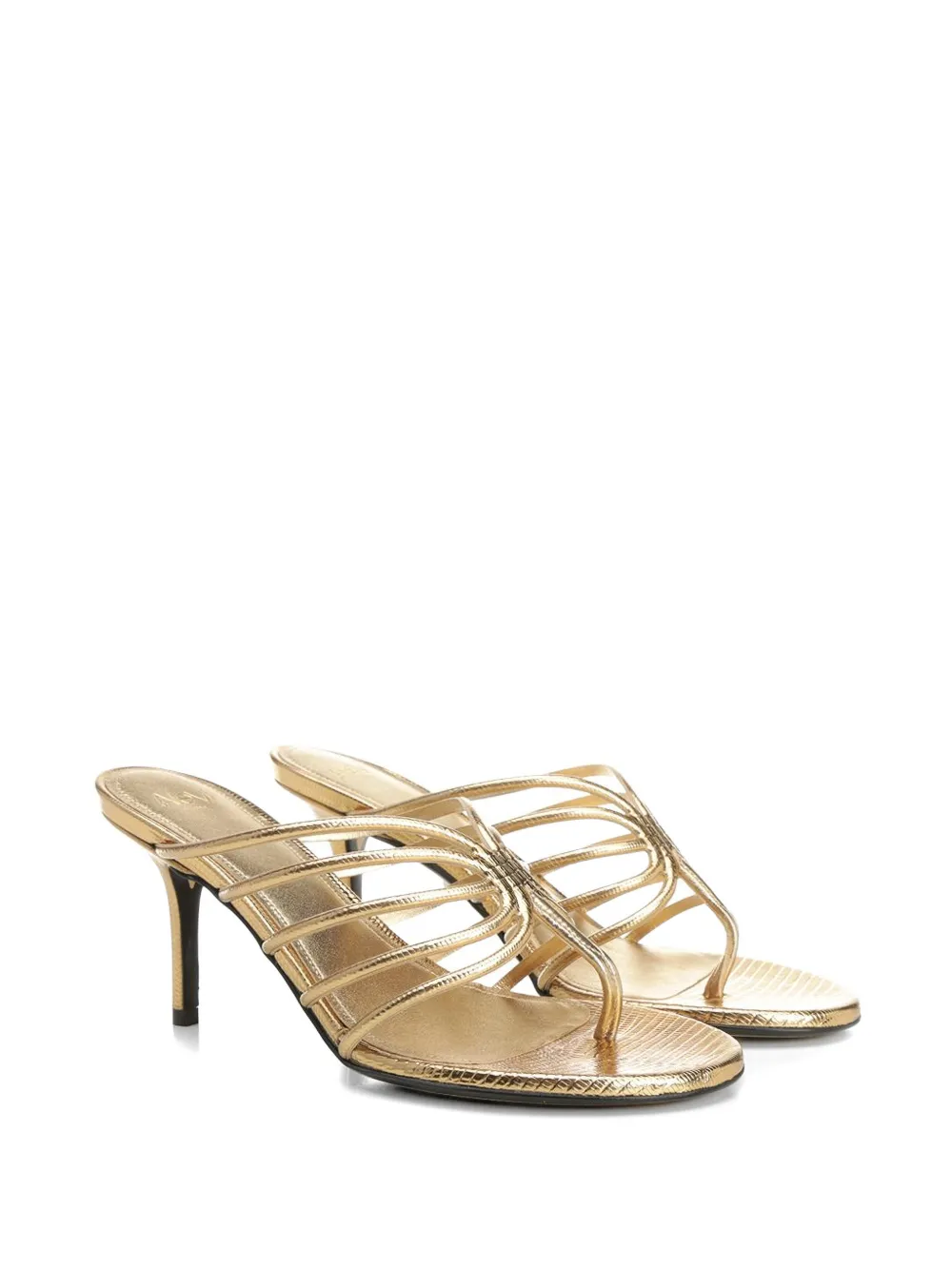 Alevì Miriam leather sandals Goud