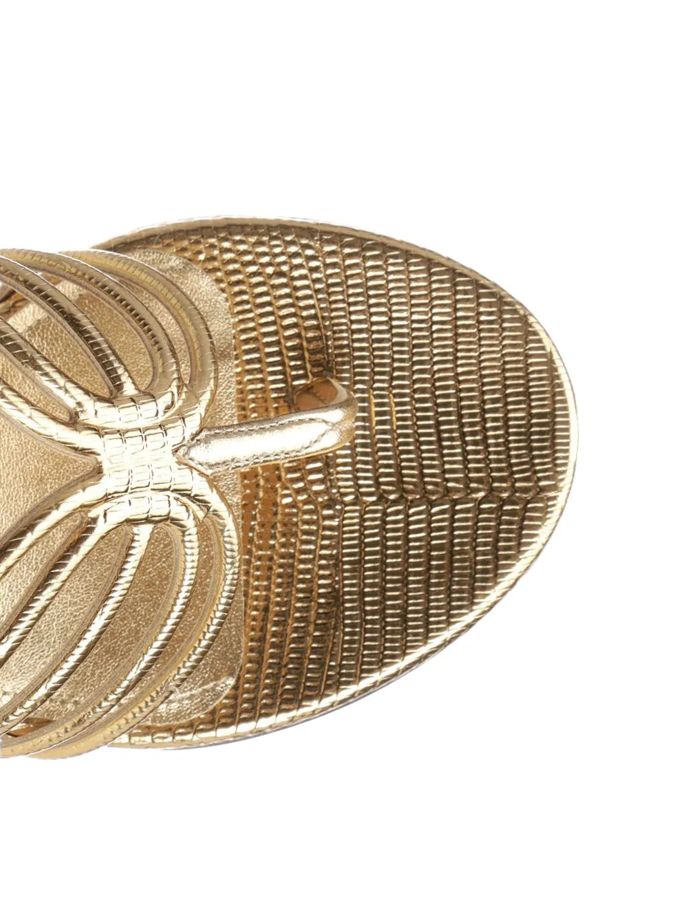 Alevì Miriam leather sandals Goud