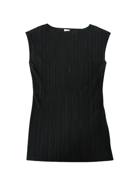 Calvin Klein top con diseño plisado