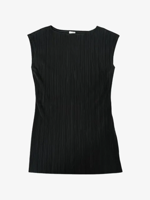 Calvin Klein top con diseño plisado