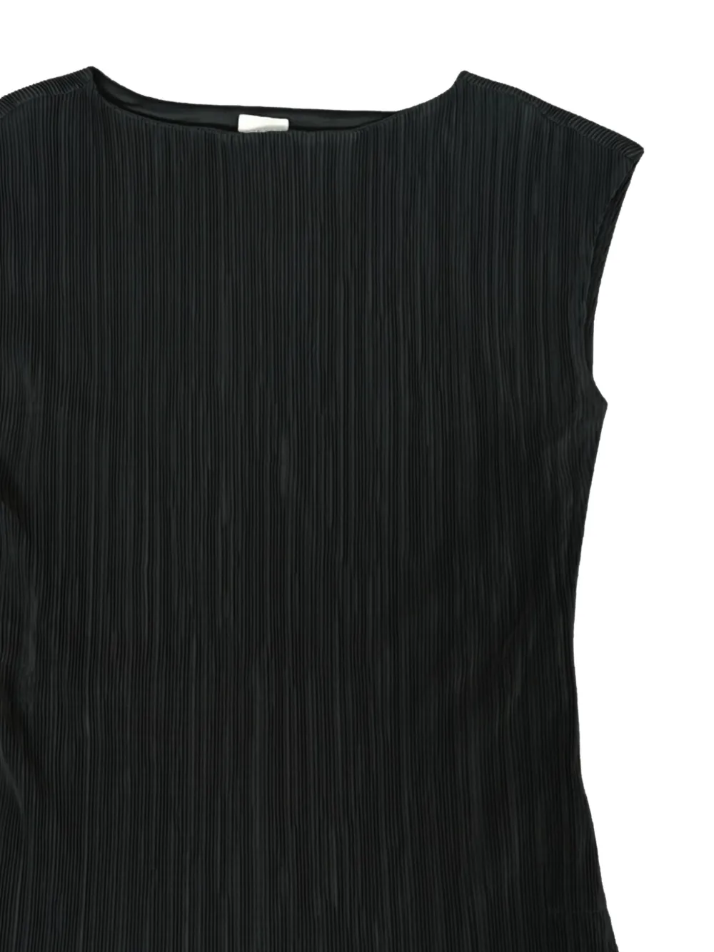  Calvin Klein Pleated-design Top - Black 