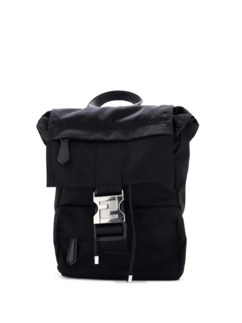Fendi Pre-Owned mochila Fendiness Nylon Small