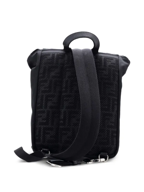 bmason mini backpack Extreme 3.0 Mini Textured-Leather Backpack - black