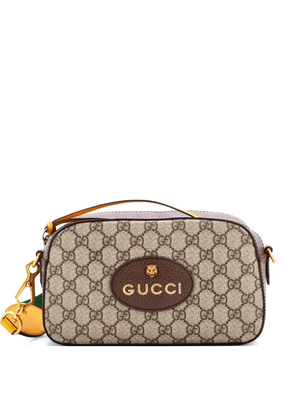 Gucci Pre-Owned Neo Vintage Camera Messenger Bag GG Coated Canvas crossbody bag - Marrone