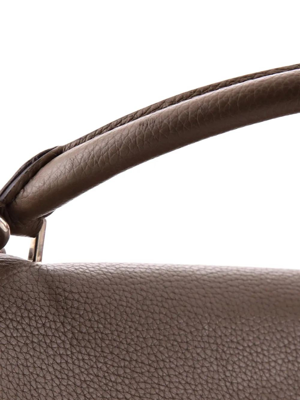 Trapeze Bag Leather Small Satchel