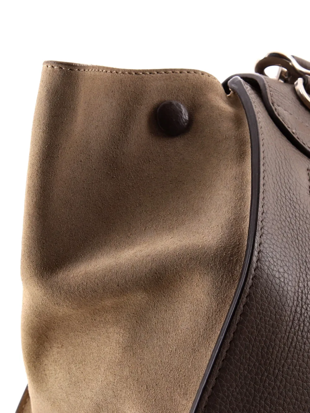 Trapeze Bag Leather Small Satchel