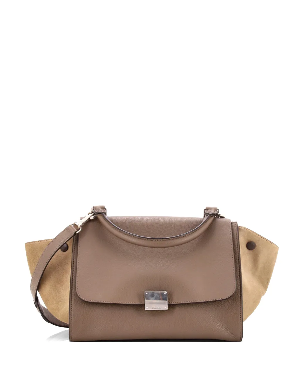 Celine Pre-Owned Trapeze Bag Leather Small satchel - Toni neutri