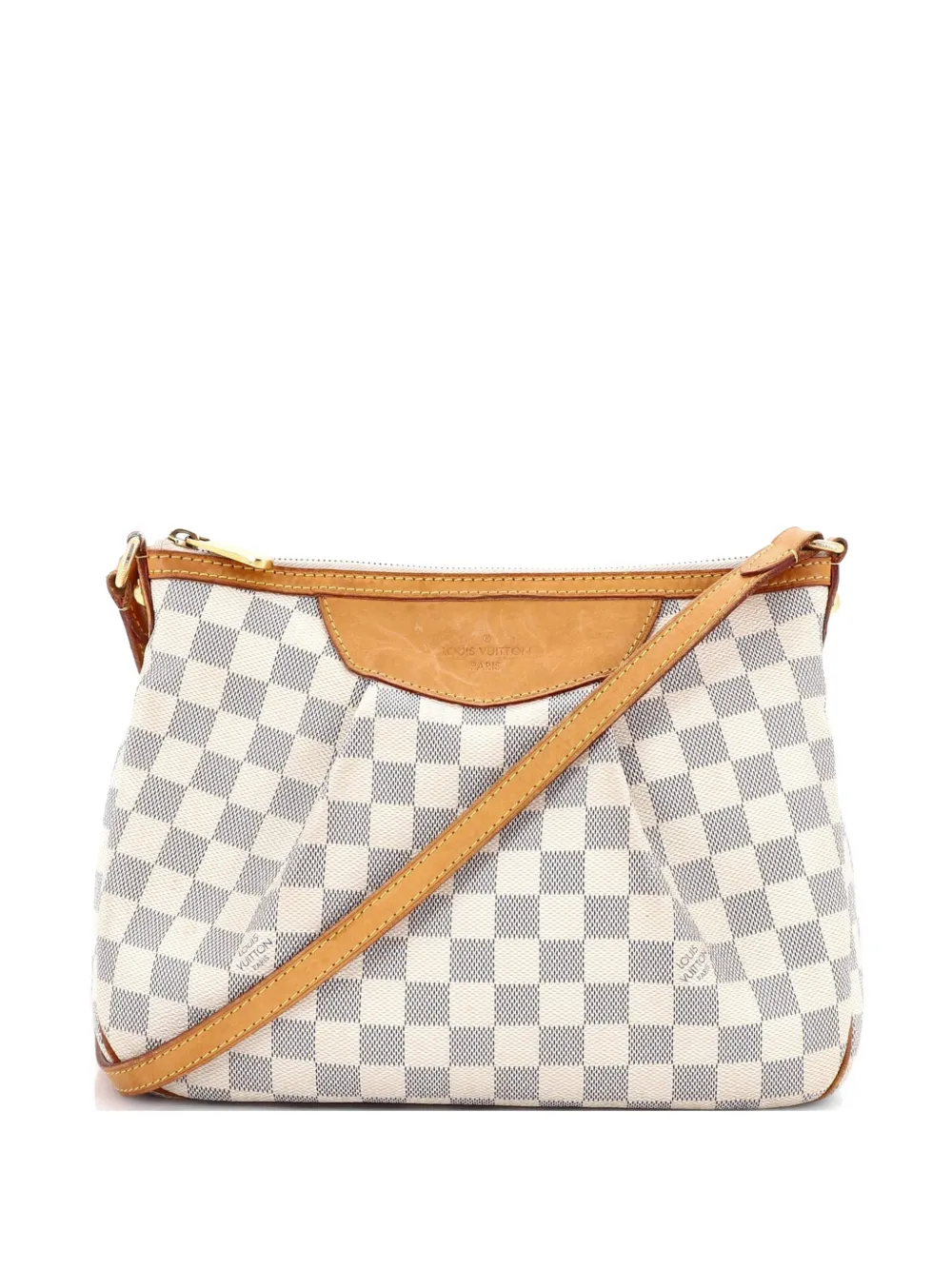 Louis Vuitton Pre-Owned Siracusa Handbag Damier PM crossbody bag - White