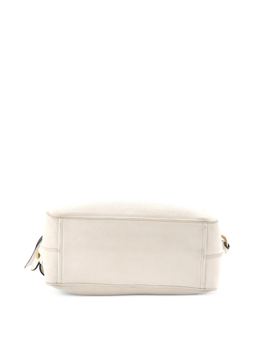 Double Zip Camera Bag Vitello Daino Crossbody Bag