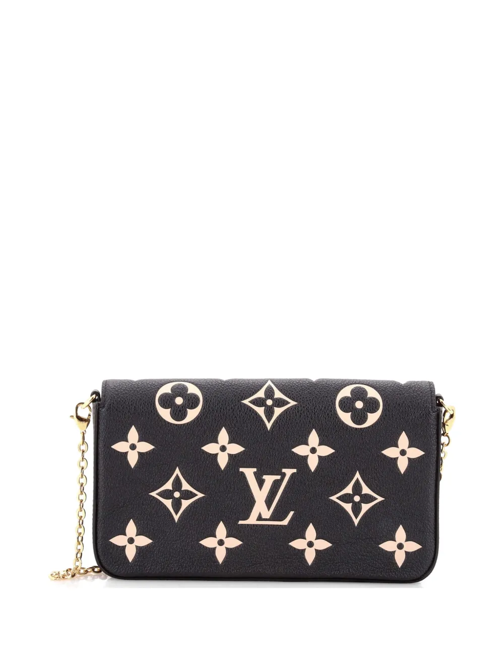 Felicie Pochette Bicolor Monogram Empreinte Giant Crossbody Bag
