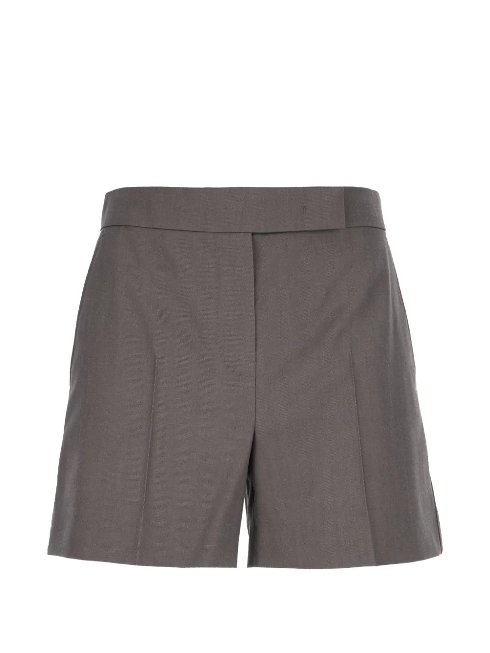 Max Mara button wool shorts - Grigio