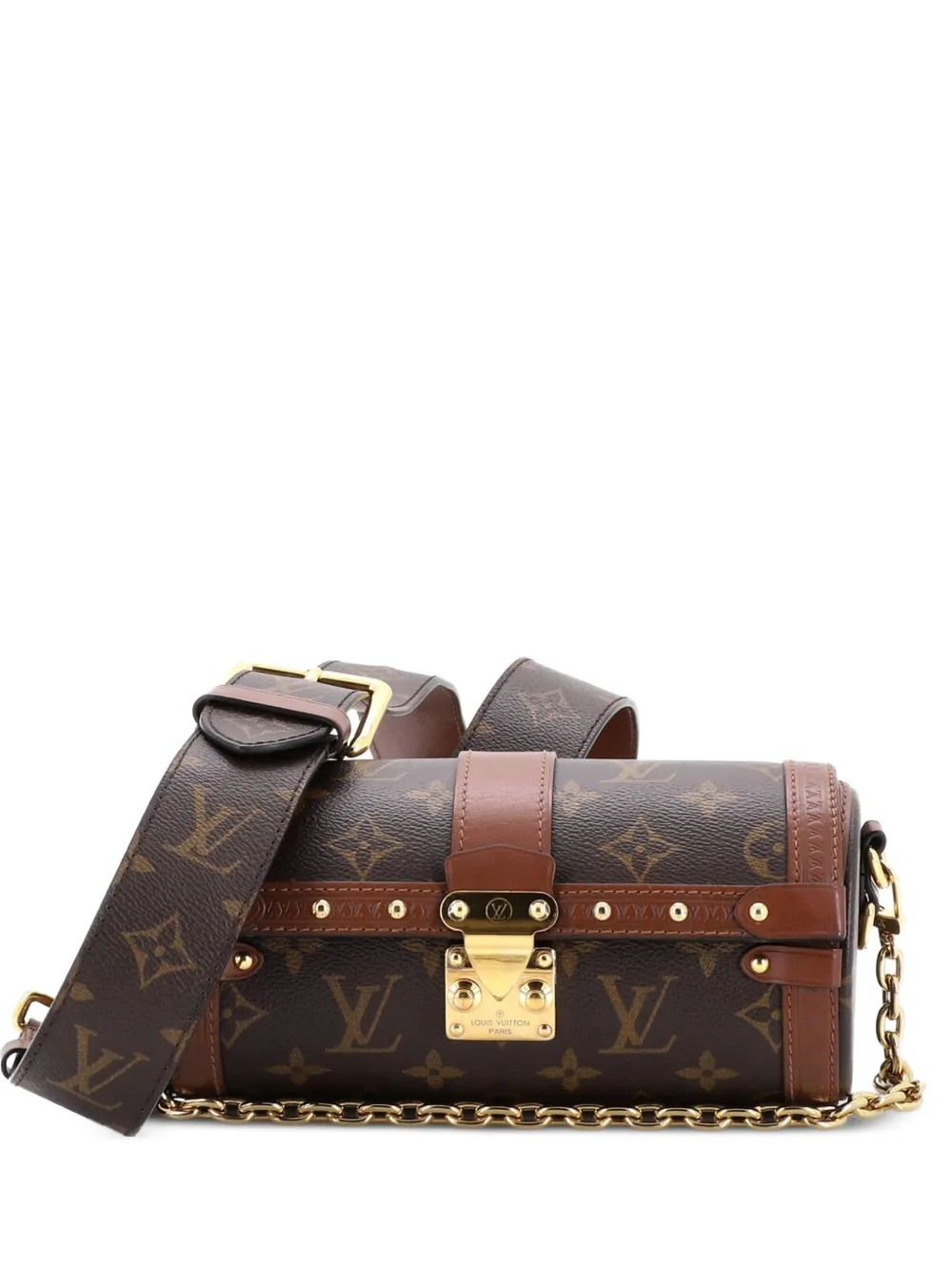 Louis Vuitton Pre-Owned Papillon Trunk Bag Monogram Canvas shoulder bag - Marrone