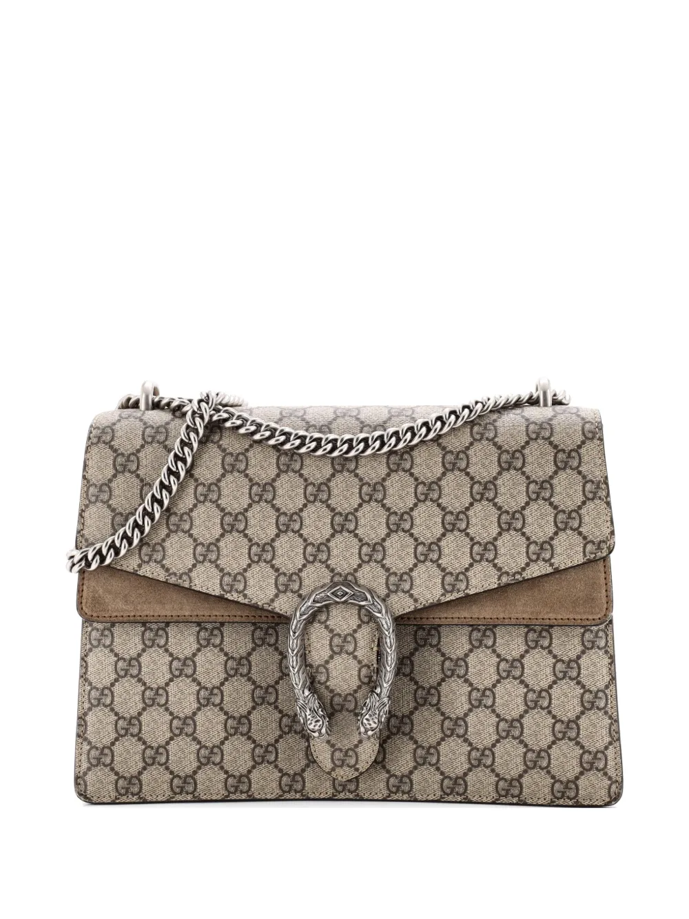 Gucci Pre-Owned Dionysus Bag GG Coated Canvas Medium shoulder bag - Marrone