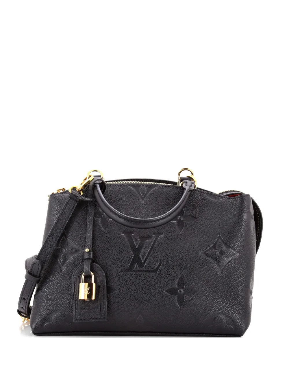 Louis Vuitton Pre-Owned Petit Palais Handbag Monogram Empreinte Giant satchel - Nero