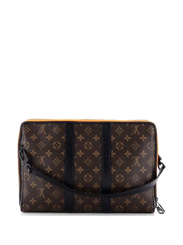 Louis Vuitton Pre-Owned キーポル ポーチ モノグラムキャンバス＆LV 