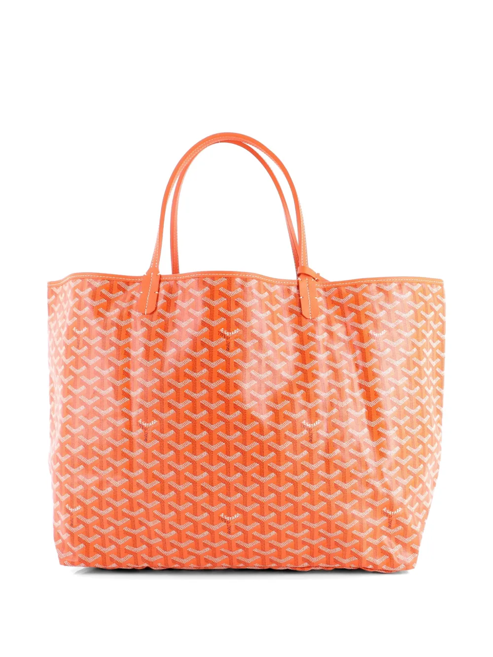 Goyard Pre-Owned Saint Louis Coated Canvas GM tote bag - Arancione