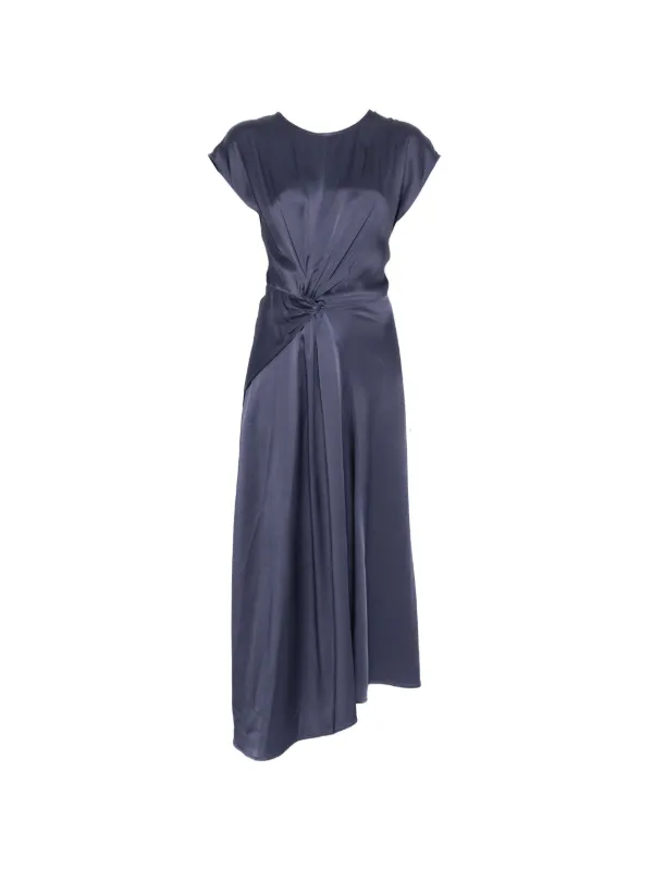 royal blue bell sleeve dress Modest Simple Royal Blue Off The Shoulder Short Sleeves Satin Long Pro   cathyprom