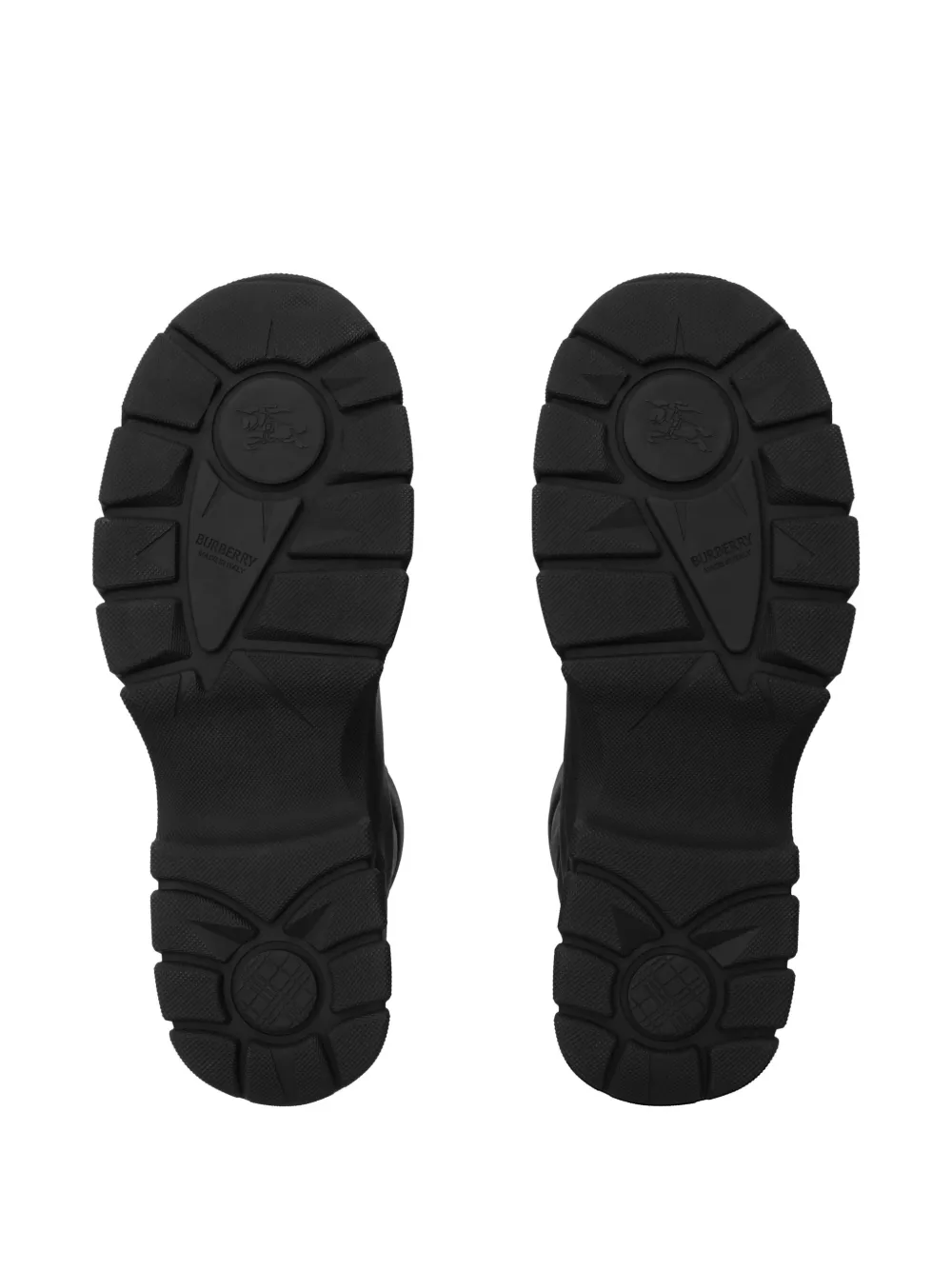 Burberry leather Tone boots​ Zwart