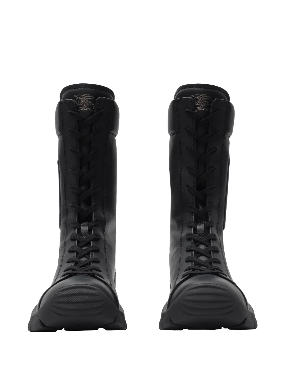 Burberry leather Tone boots​ Zwart