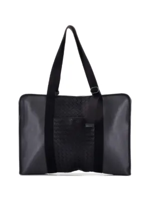 Bottega Veneta Pre-Owned ダブルノット ハンドバッグ | ブラック