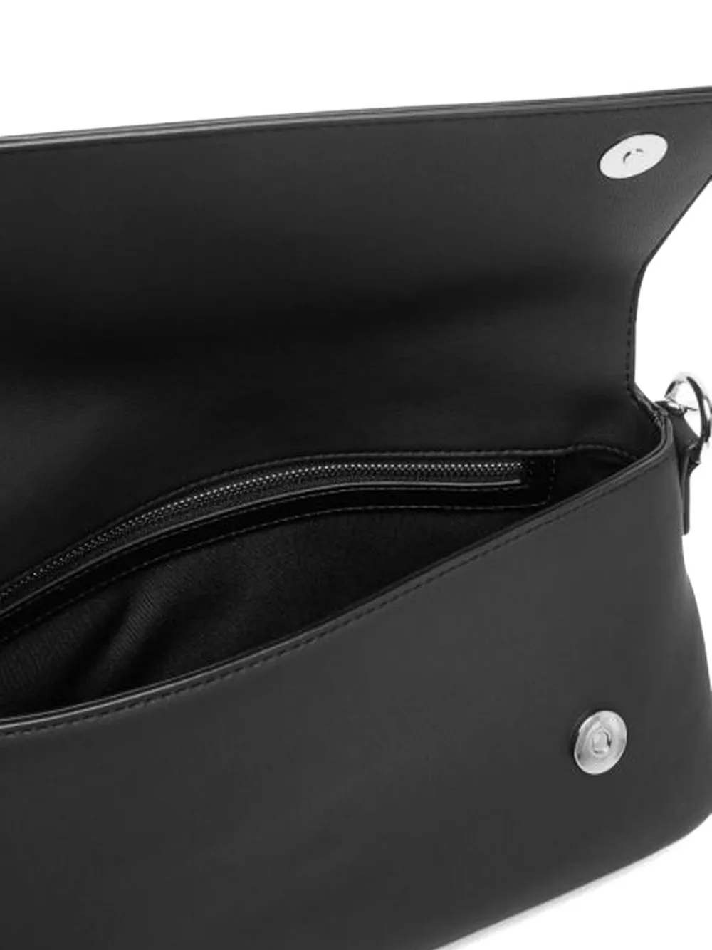 Love Moschino Schoudertas met logo Zwart