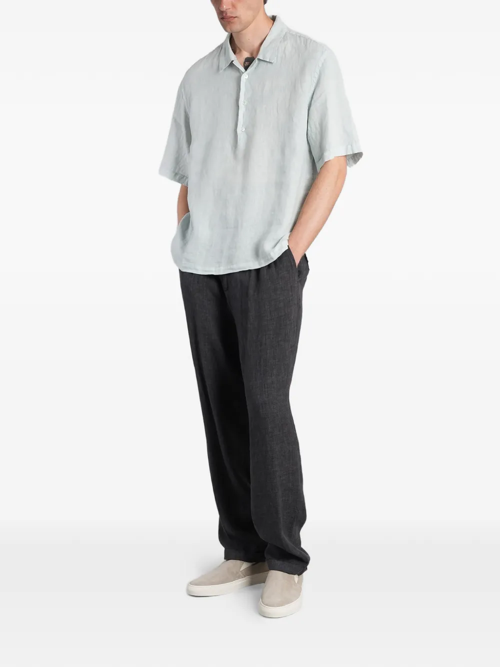 Barena Mola poloshirt met korte mouwen Blauw