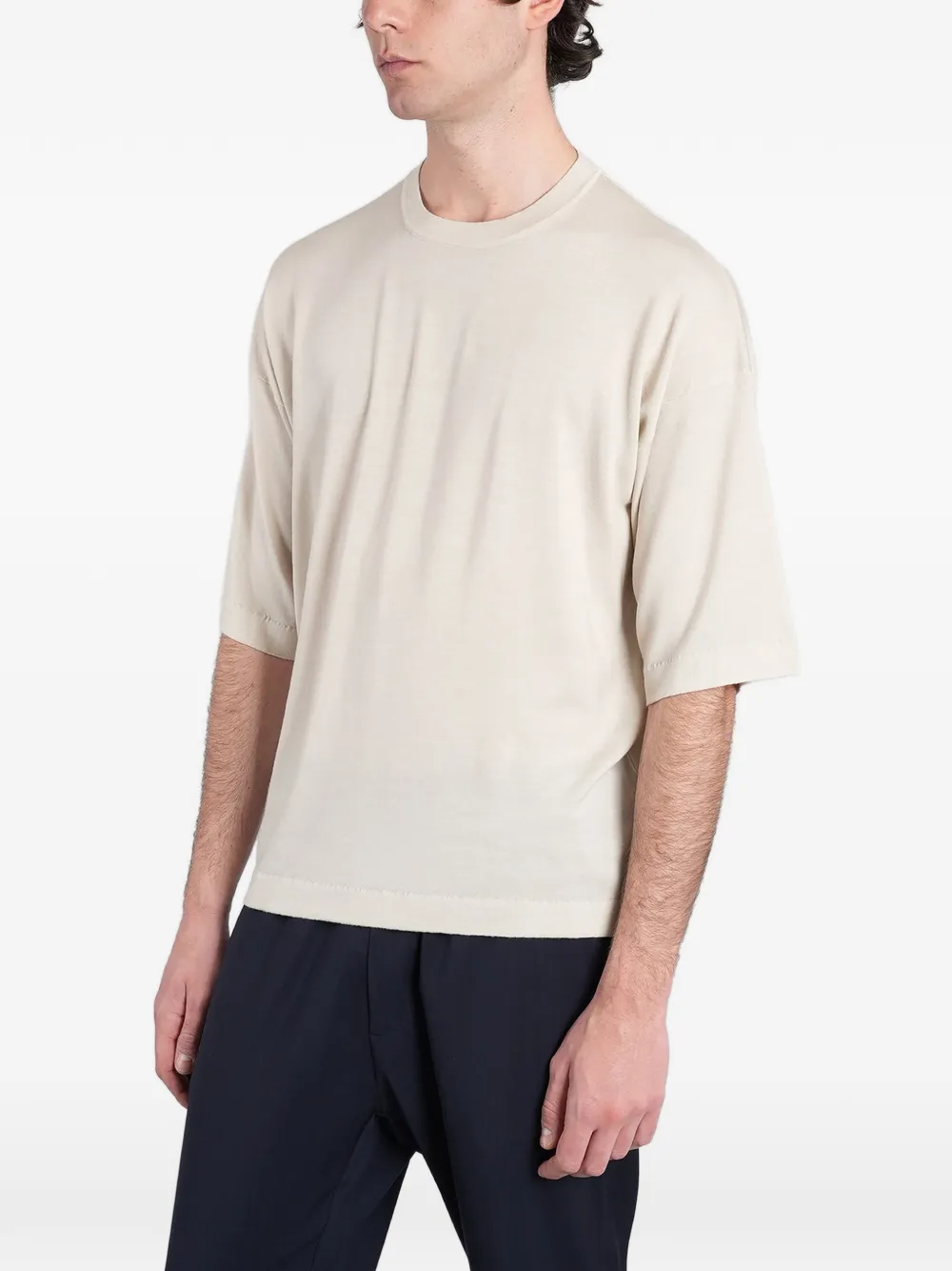Barena T-shirt met ronde hals Beige