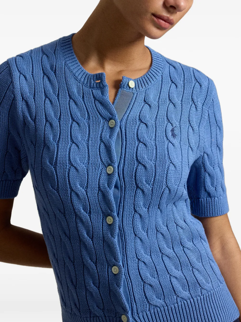 Polo Ralph Lauren Kabelgebreid vest Blauw