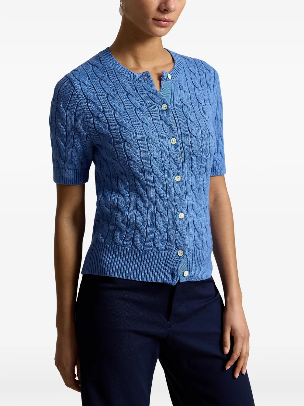 Polo Ralph Lauren Kabelgebreid vest Blauw