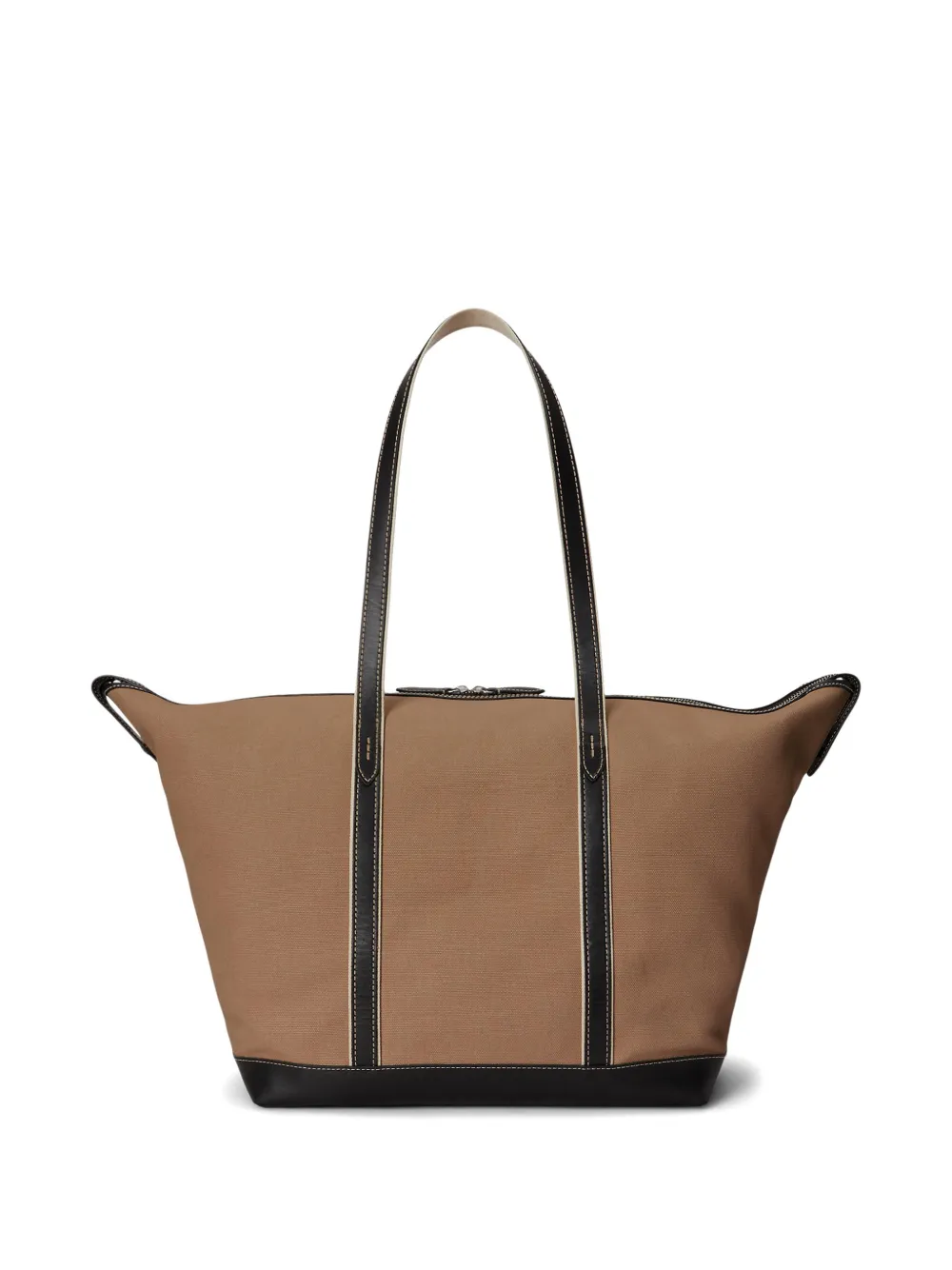 Polo Ralph Lauren Pony shopper met contrasterende afwerking Beige