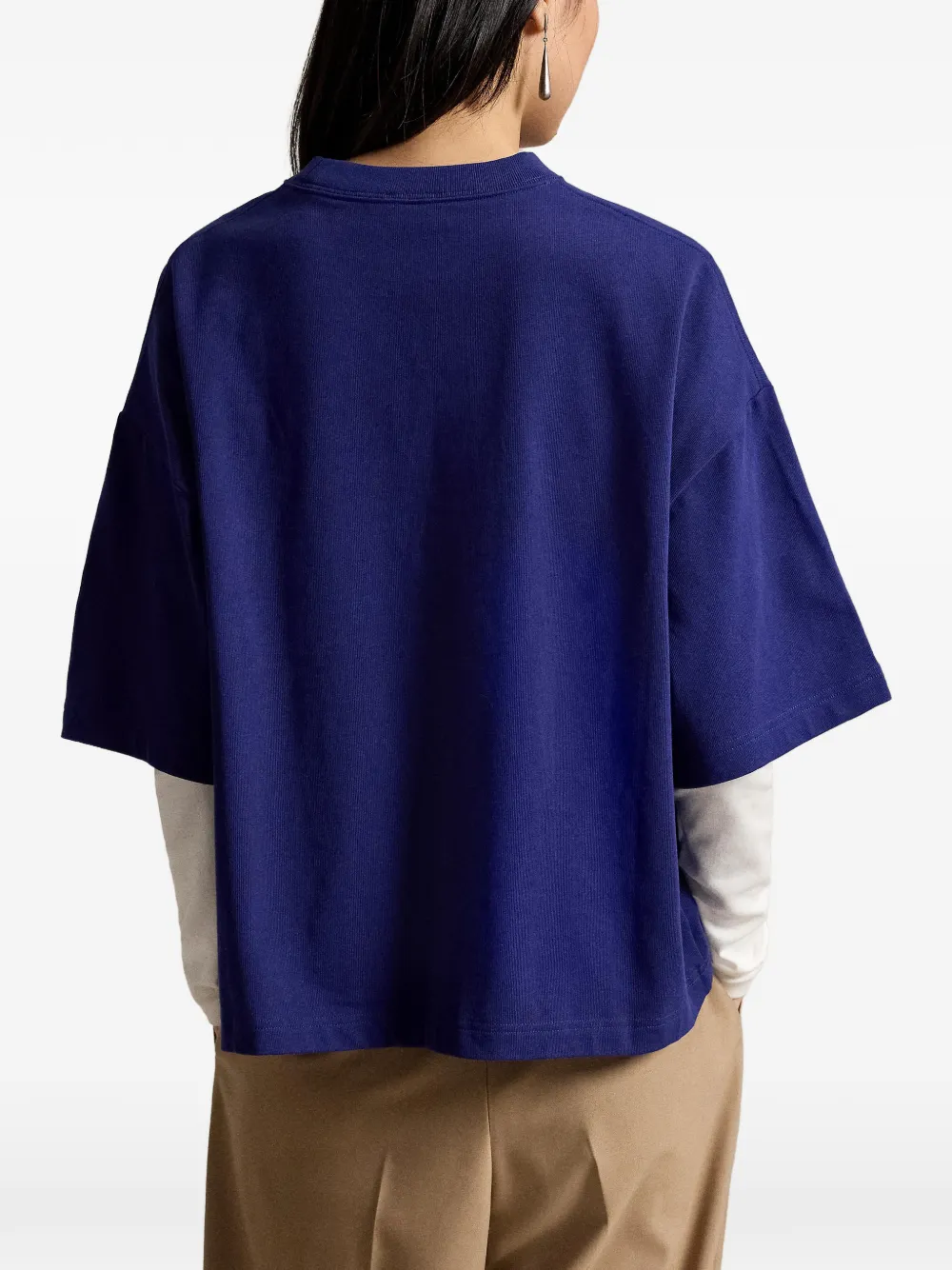 Polo Ralph Lauren T-shirt met logoprint Blauw
