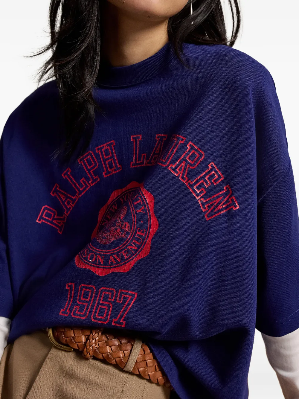 Polo Ralph Lauren T-shirt met logoprint Blauw
