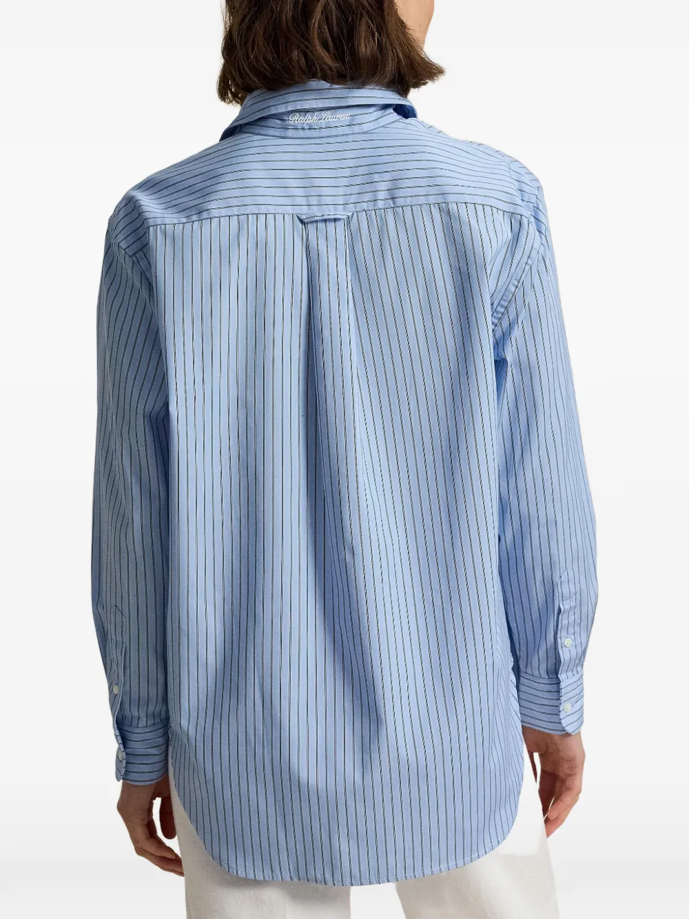 Polo Ralph Lauren Wimbledon gestreept overhemd Blauw